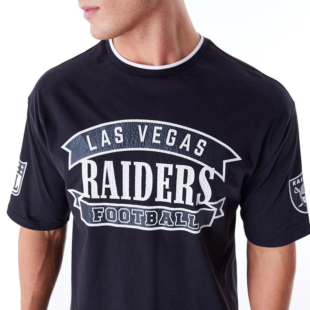 New Era NFL Graphic Oversized Tee Las Vegas Raiders - Black