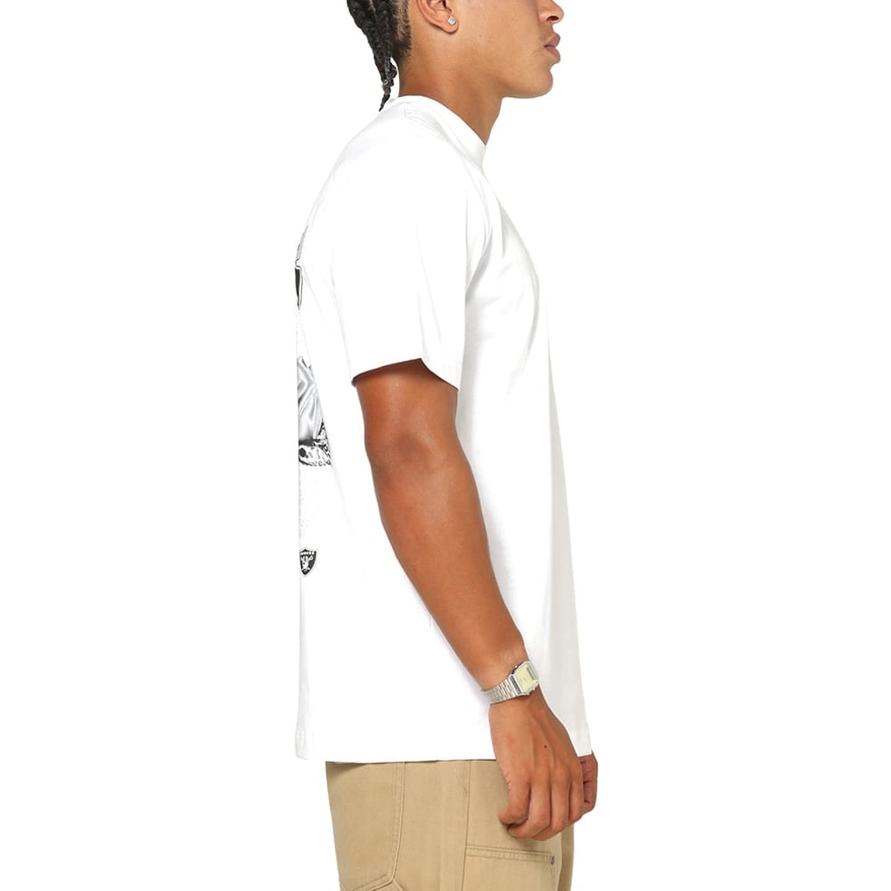 New Era NFL League Icon Tee Las Vegas Raiders - White