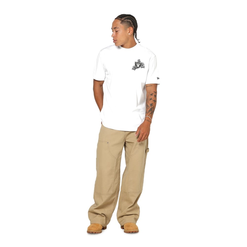 New Era NFL League Icon Tee Las Vegas Raiders - White