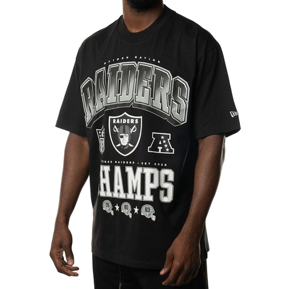 New Era NFL Rivals Oversized Tee Las Vegas Raiders - Black
