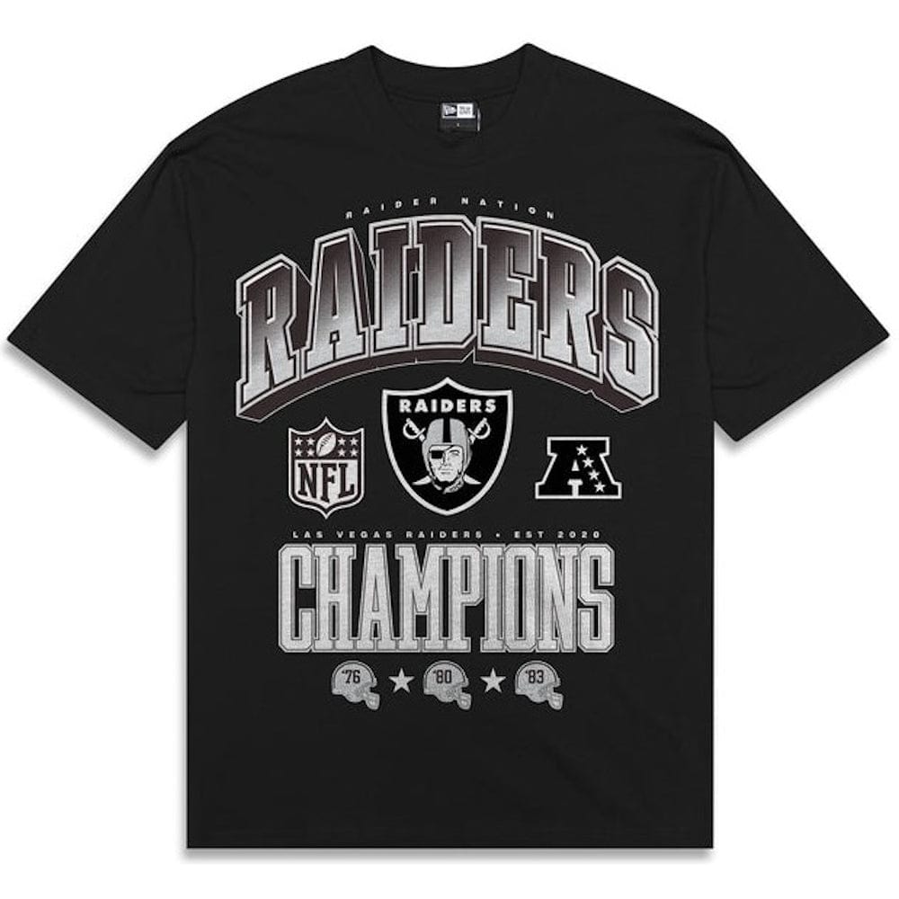 New Era NFL Rivals Oversized Tee Las Vegas Raiders - Black