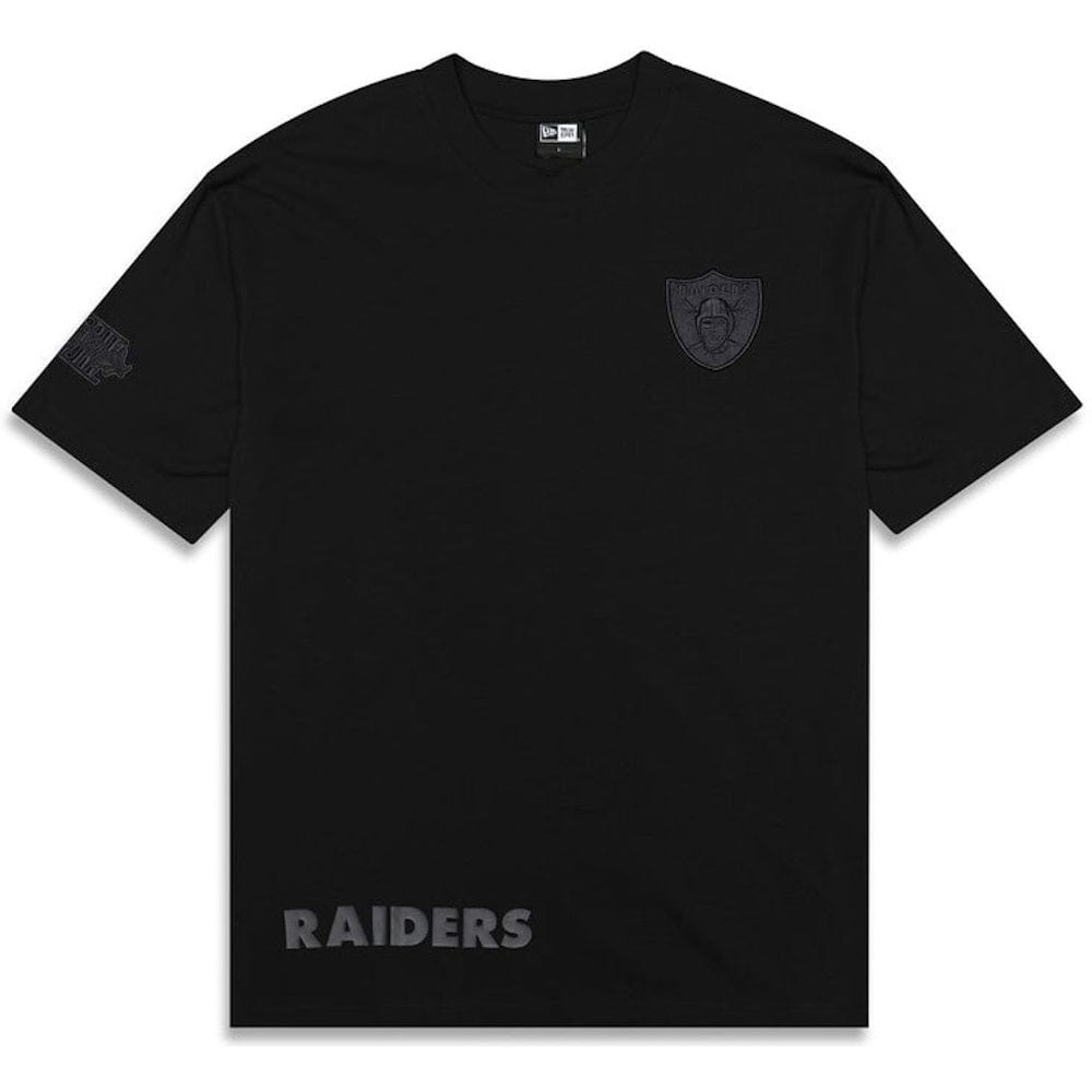 New Era Tonal Pack Oversized Tee Las Vegas Raiders - Black