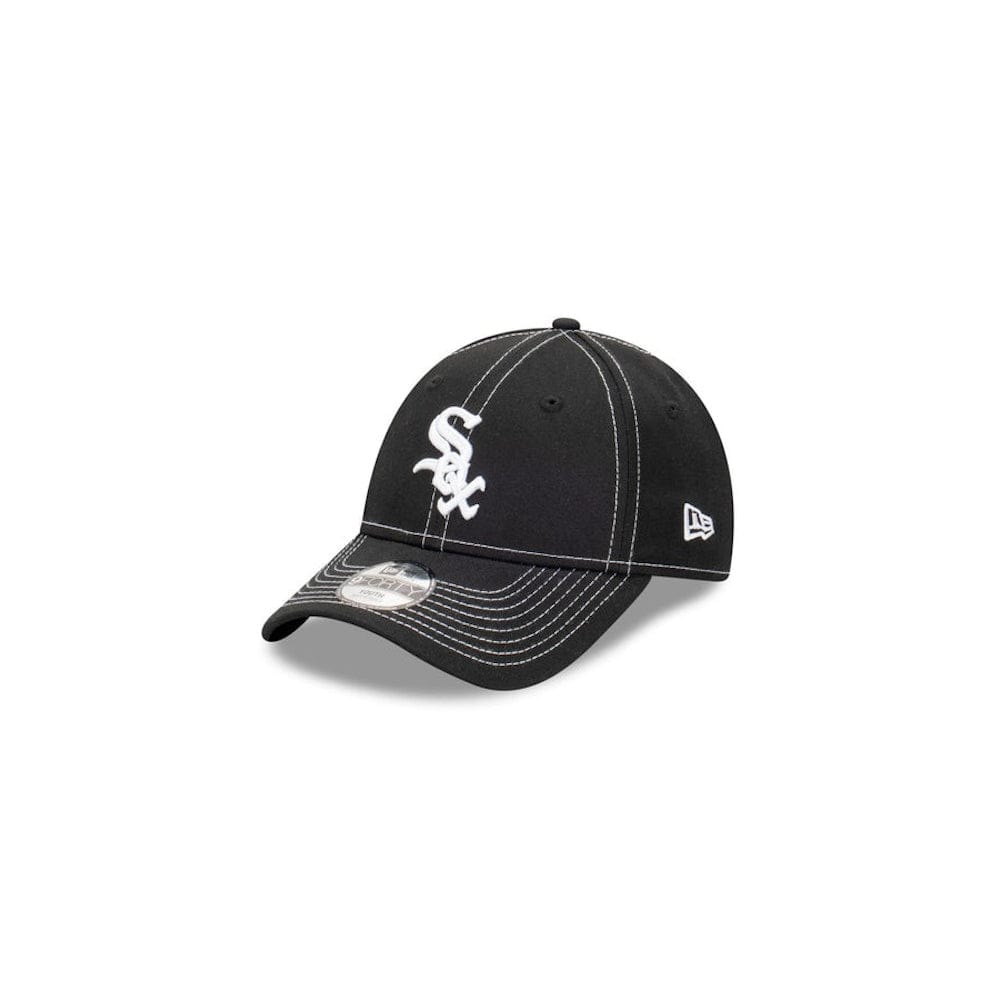 New Era Childrens 9FORTY Contrast Strapback Chicago White Sox - Black