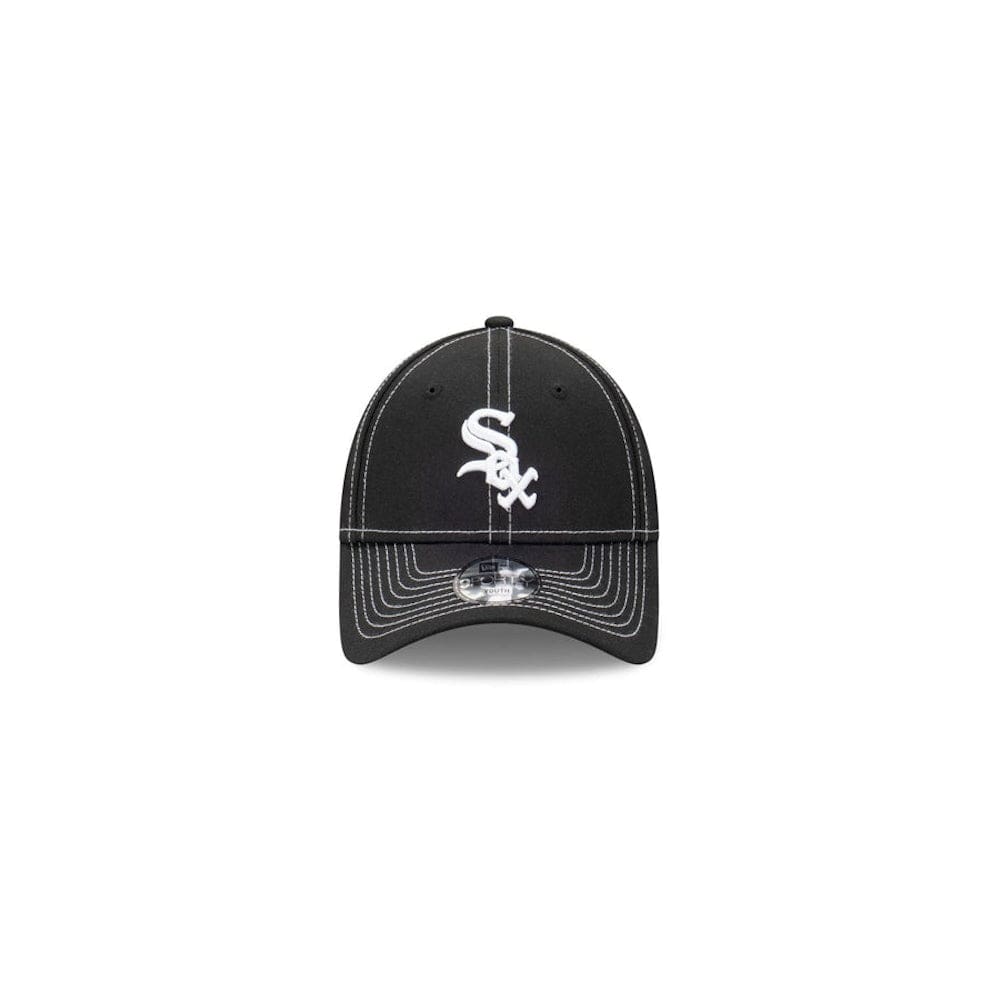 New Era Childrens 9FORTY Contrast Strapback Chicago White Sox - Black