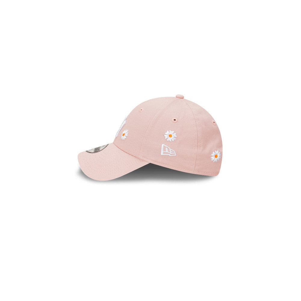New Era Childrens 9FORTY Daisy Strapback New York Yankees - Pink Rouge / White
