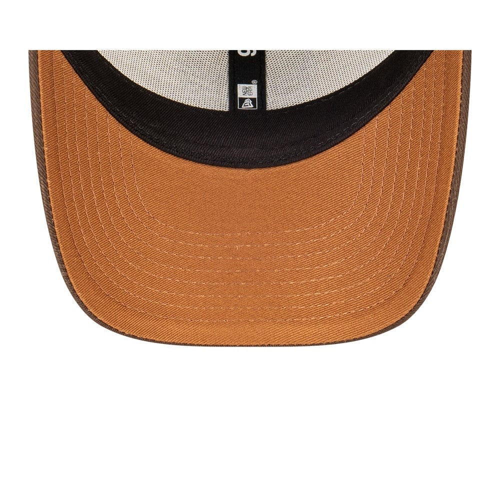 New Era Youth Caramel Wafer Snapback Los Angeles Dodgers - Stone / Walnut