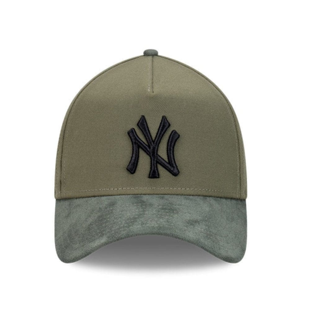 New Era 39THIRTY 2-Tone Suede A-Frame Fitted Cap New York Yankees - Olive Premium