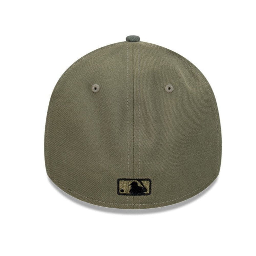 New Era 39THIRTY 2-Tone Suede A-Frame Fitted Cap New York Yankees - Olive Premium