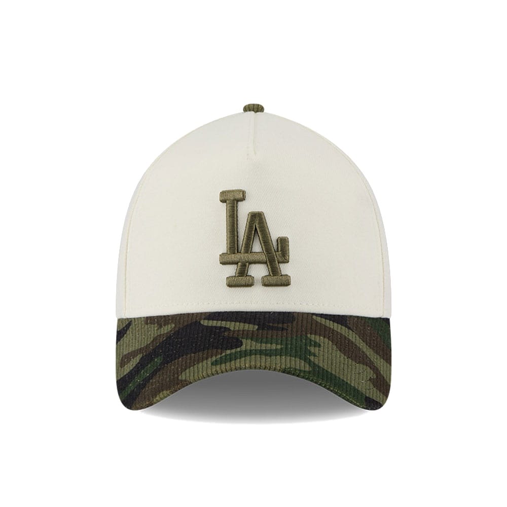 New Era 39THIRTY A-Frame Los Angeles Dodgers - Chrome Woodland Camo