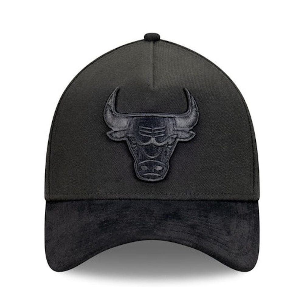 New Era 39THIRTY Premium Luxe A-Frame Stretch Fit Cap Chicago Bulls - Black