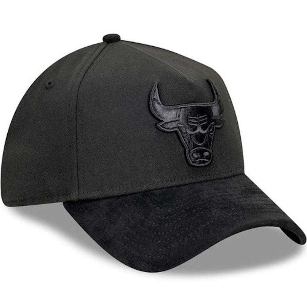 New Era 39THIRTY Premium Luxe A-Frame Stretch Fit Cap Chicago Bulls - Black