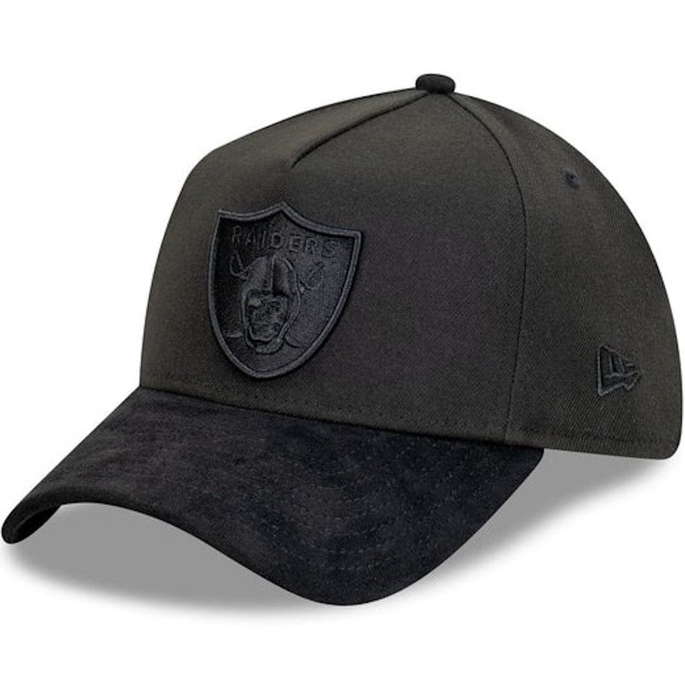 New Era 39THIRTY Premium Luxe A-Frame Stretch Fit Cap Las Vegas Raiders - Black
