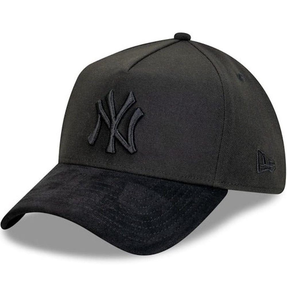 New Era 39THIRTY Premium Luxe A-Frame Stretch Fit Cap New York Yankees - Black