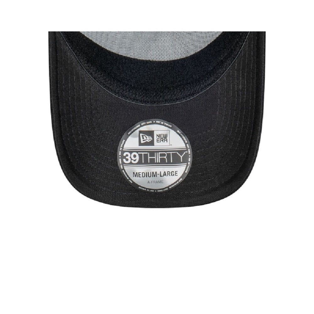 New Era 39THIRTY Premium Luxe A-Frame Stretch Fit Cap New York Yankees - Black