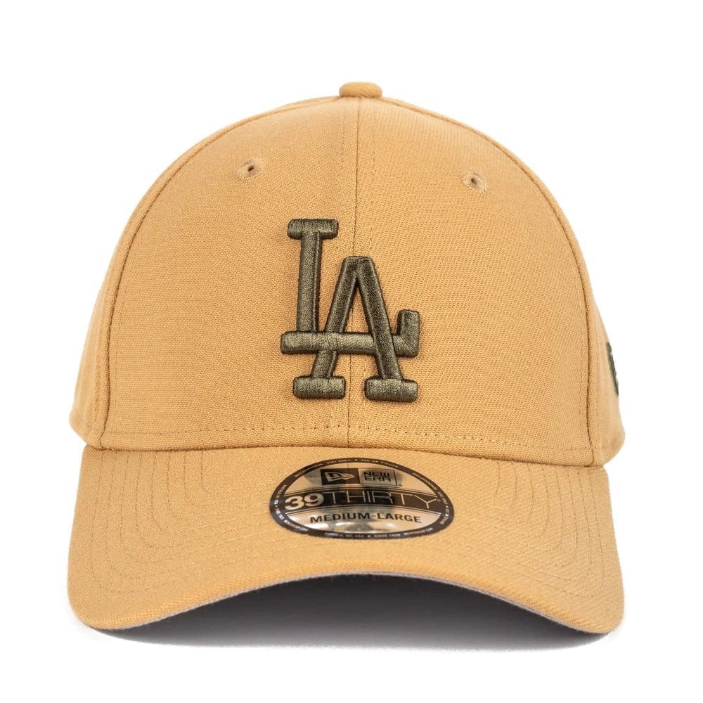 New Era 39THIRTY Fitted Cap Los Angeles Dodgers - Bronze / New Olive