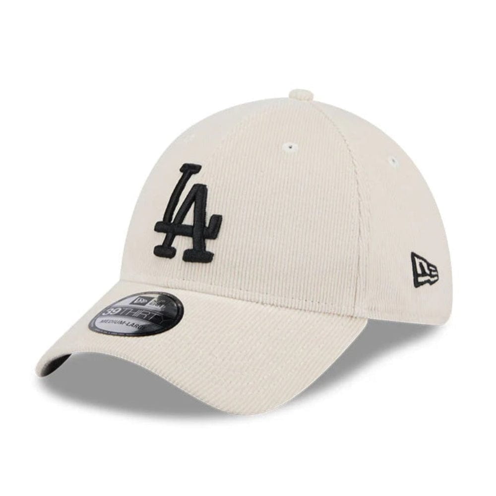 New Era 39THIRTY Stretch Fit Cap Los Angeles Dodgers - Cord Stone