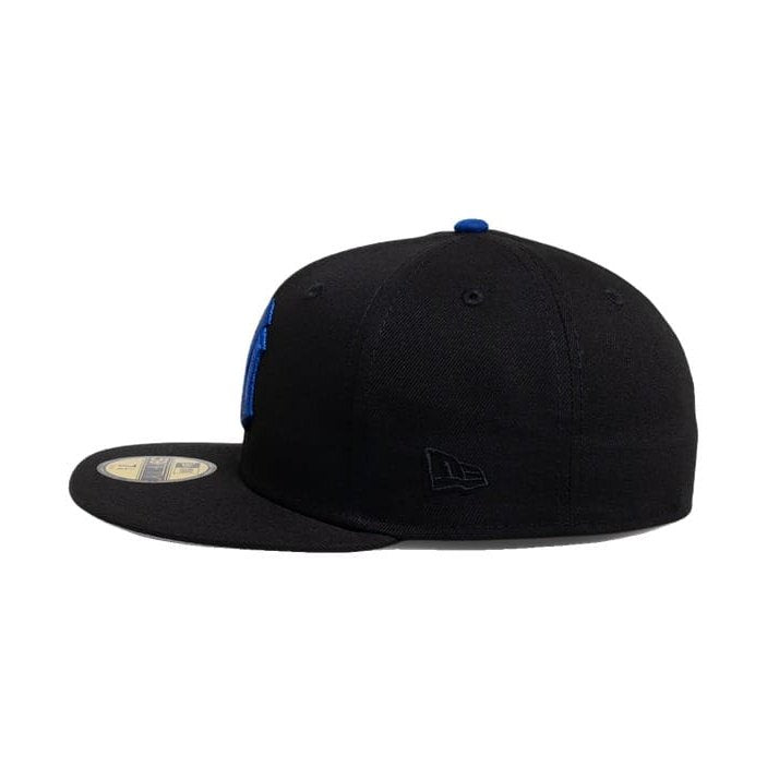 New Era 59FIFTY Black Metallic Fitted Cap New York Yankees - Black / Blue