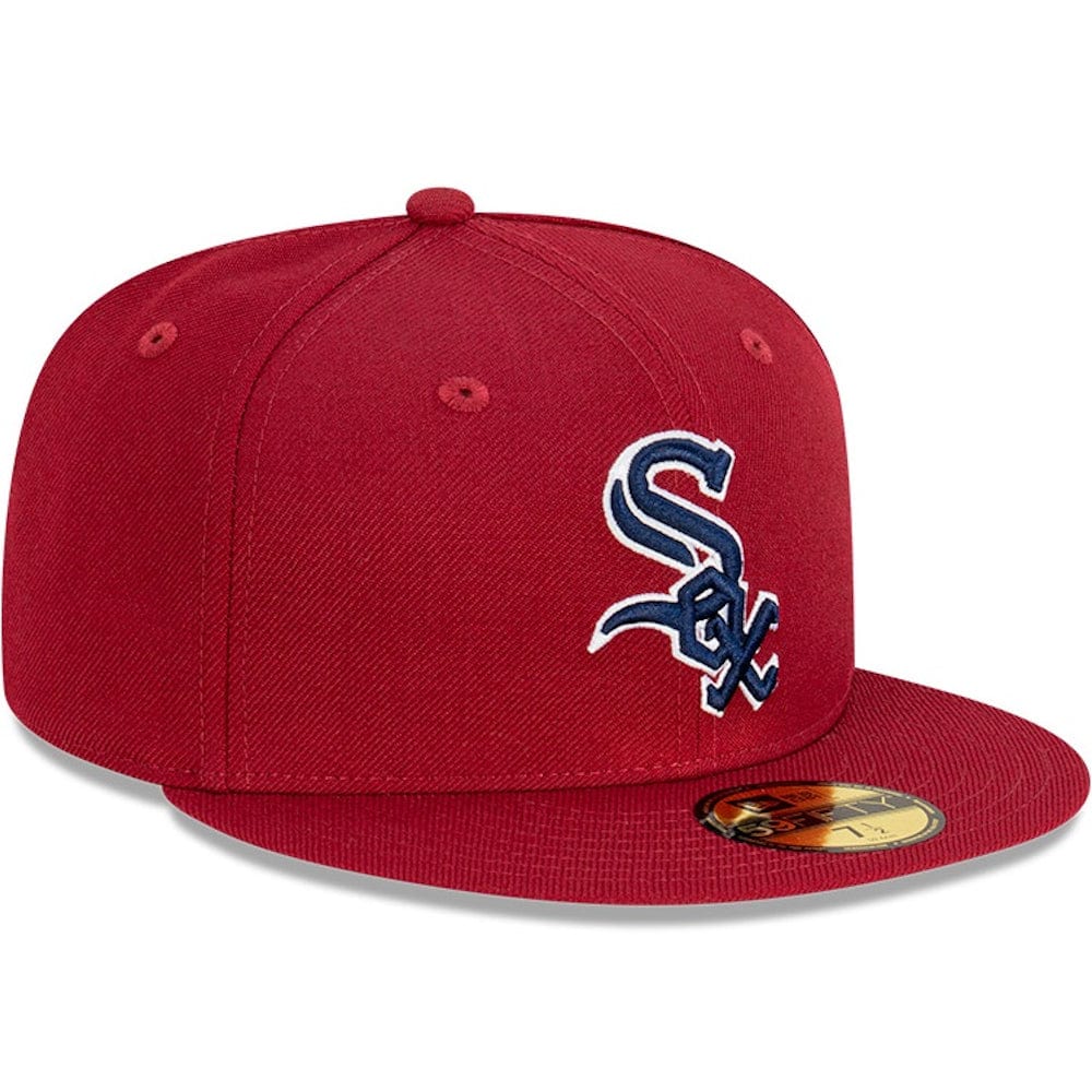 New Era 59FIFTY Bordeaux Blue Fitted Cap Chicago White Sox - Cardinal / Navy