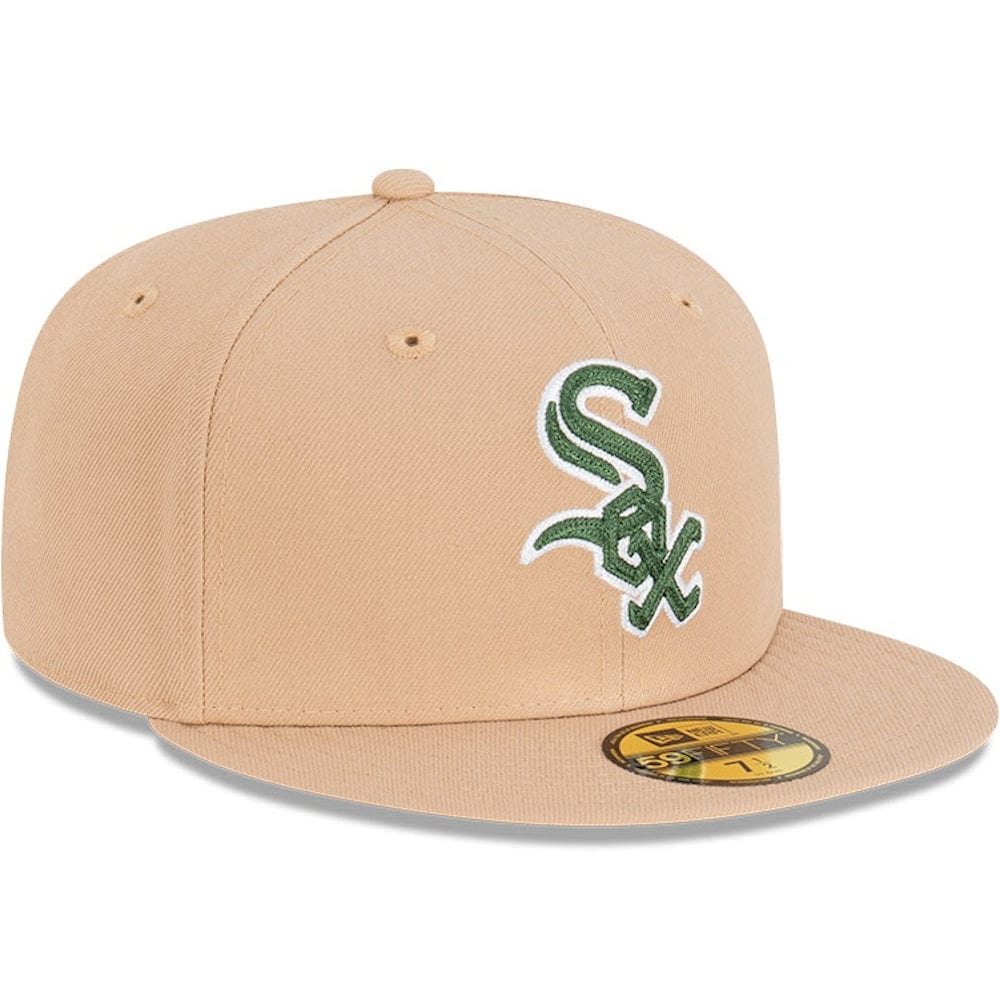 New Era 59FIFTY Chain Stitch Fitted Cap Chicago White Sox - British Khaki / Green