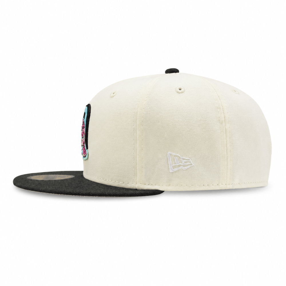 New Era 59FIFTY Chrome Fitted Cap Detroit Tigers  - Chrome White / Black