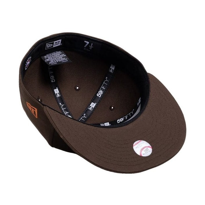 New Era 59FIFTY Fitted Cap Los Angeles Dodgers - Walnut