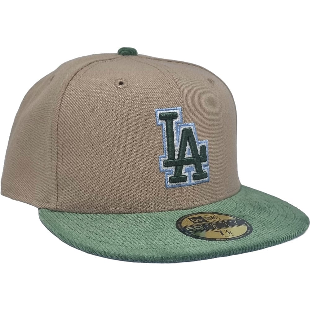 New Era 59FIFTY Oasis Fitted Cap Los Angeles Dodgers - Camel / Cilantro Green / White