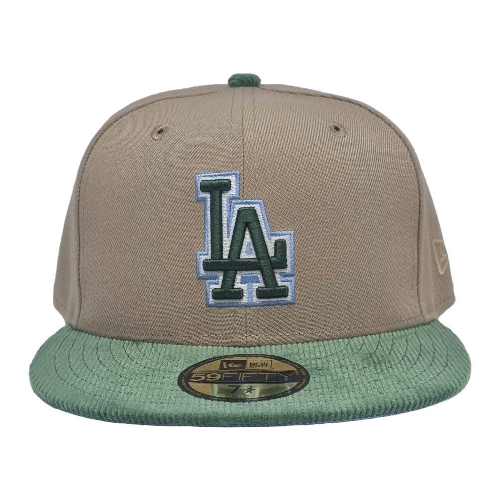 New Era 59FIFTY Oasis Fitted Cap Los Angeles Dodgers - Camel / Cilantro Green / White