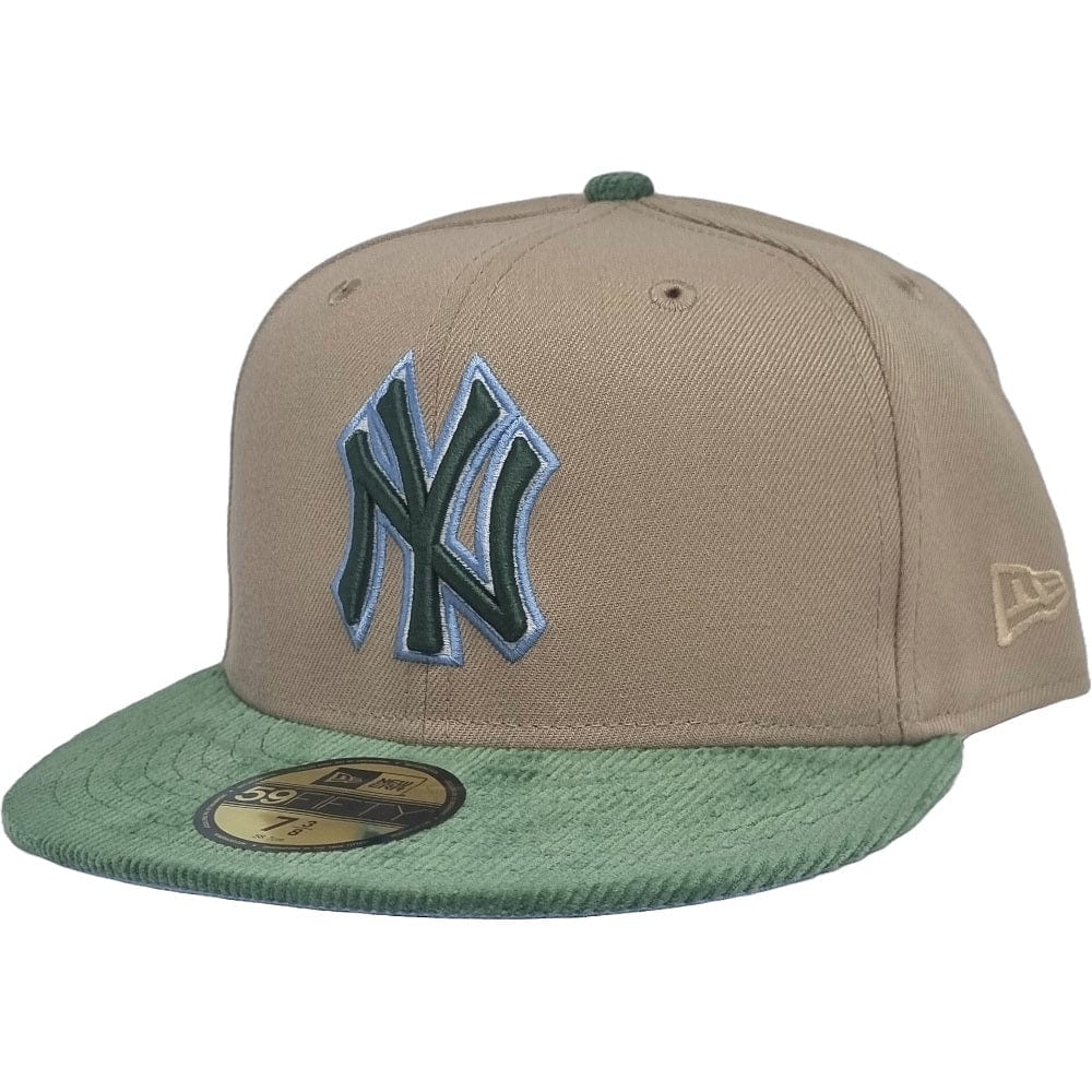 New Era 59FIFTY Oasis Fitted Cap New York Yankees - Camel / Cilantro Green / White