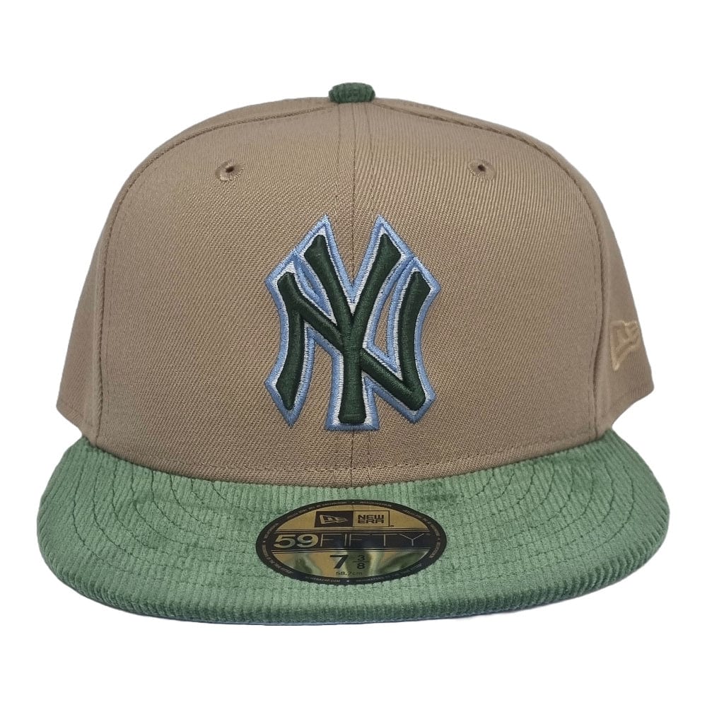 New Era 59FIFTY Oasis Fitted Cap New York Yankees - Camel / Cilantro Green / White