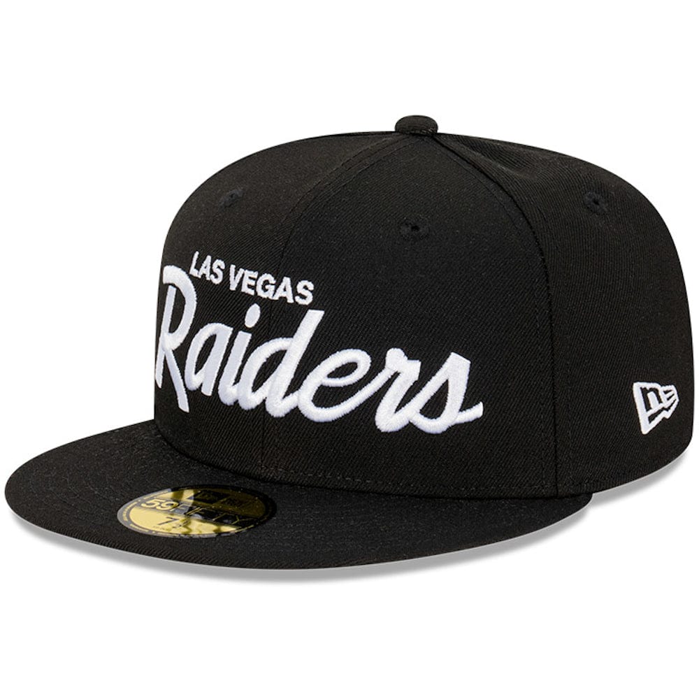 New Era 59FIFTY Las Vegas Raiders Fitted Cap - Black / White