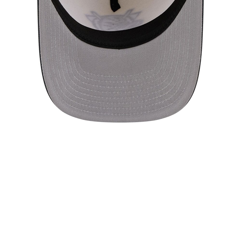 New Era 9FIFTY 3 Times A-Frame Pre-Curved Snapback Anaheim Ducks - Chrome / Steel