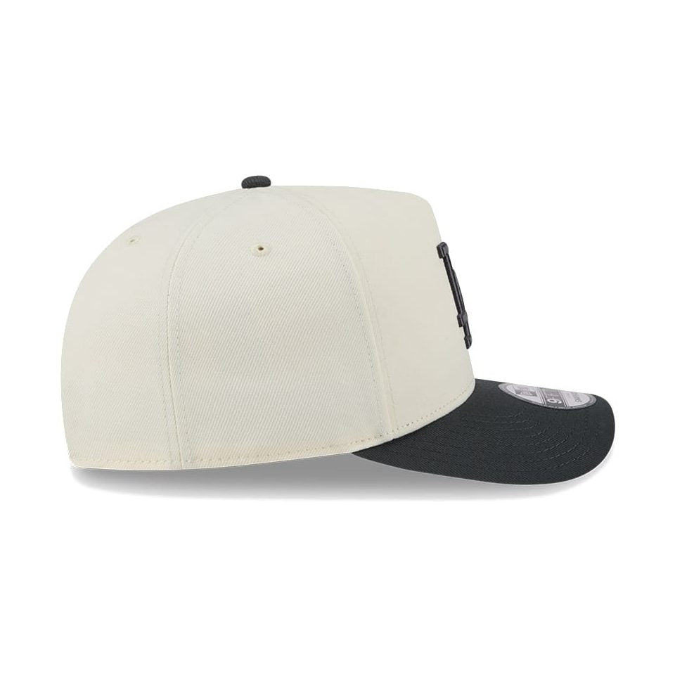 New Era 9FIFTY 3 Times A-Frame Pre-Curved Snapback Los Angeles Dodgers - Chrome / Steel
