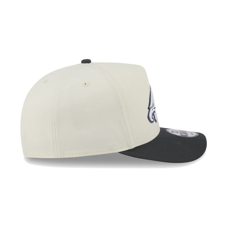 New Era 9FIFTY 3 Times A-Frame Pre-Curved Snapback Philadelphia Eagles - Chrome / Steel