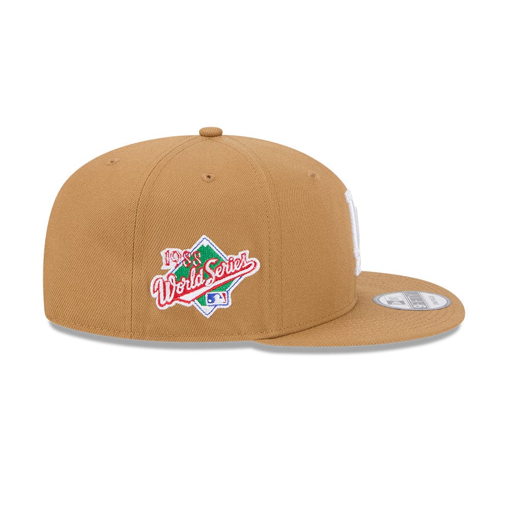 New Era 9FIFTY Seasonal World Series Snapback Los Angeles Dodgers - Copperstown Wheat