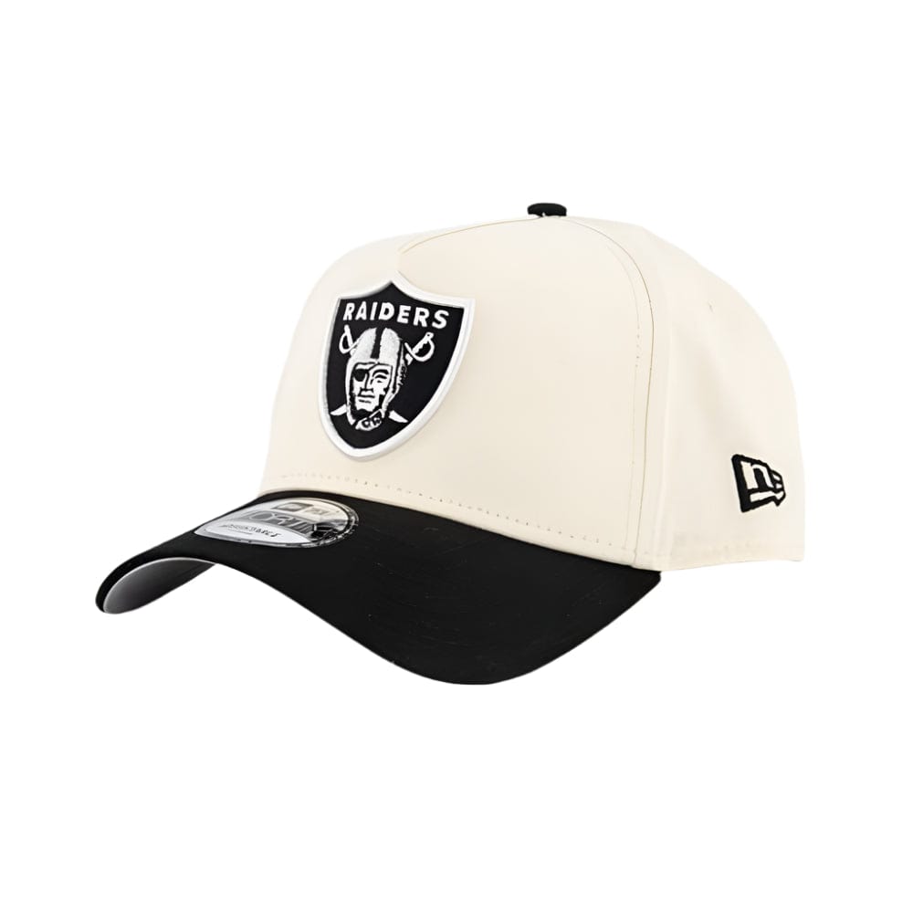 New Era 9FORTY 2 Tone A-Frame Superbowl Las Vegas Raiders - Chrome White