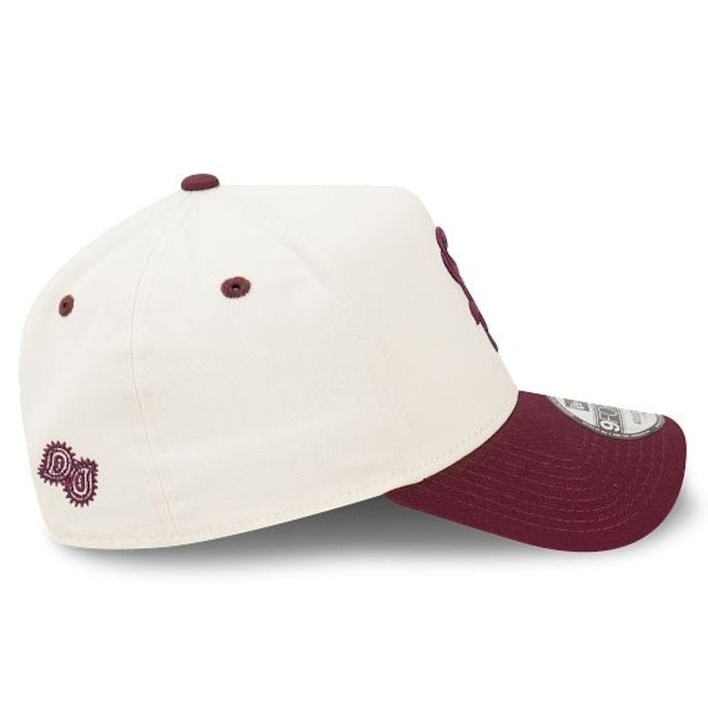 New Era 9FORTY 2-Tone Paisley A-Frame Snapback Chicago White Sox - Chrome White / Maroon