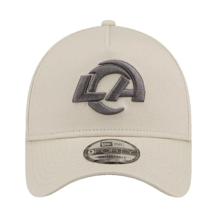 New Era 9FORTY A-Frame Concrete Snapback Los Angeles Rams - Stone