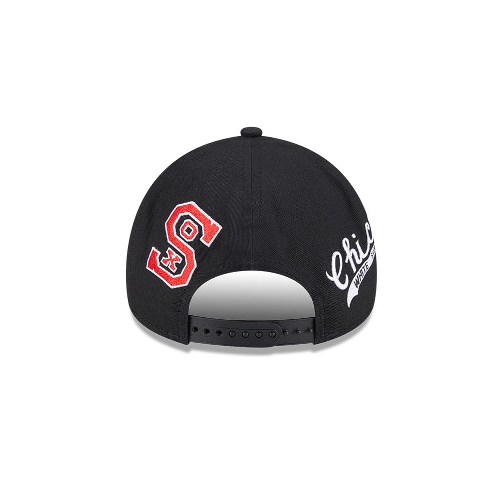 New Era 9Forty A-Frame MLB All Over Logos Chicago White Sox - Black