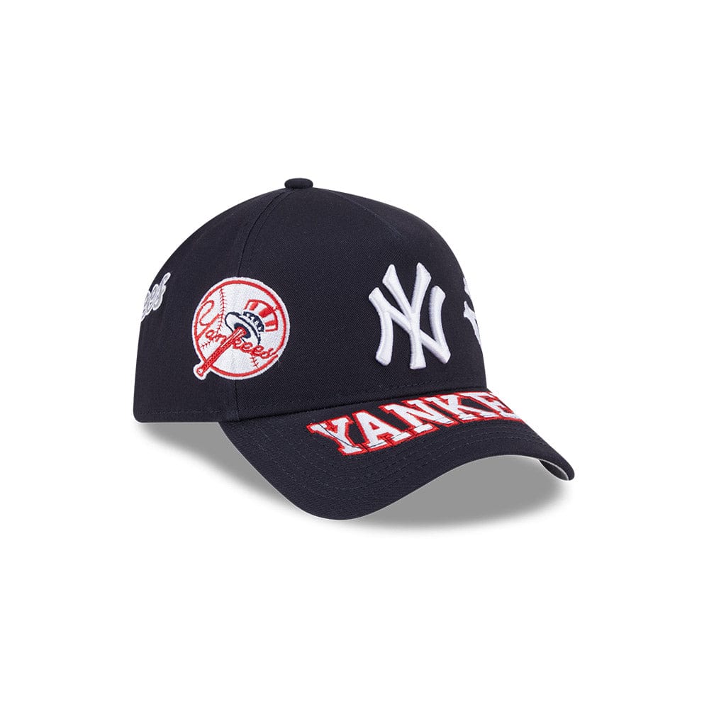 New Era 9Forty A-Frame MLB All Over Logos New York Yankees - Navy