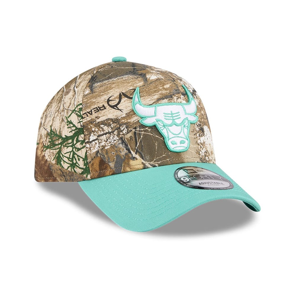 New Era 9FORTY A-Frame RealTree Chicago Bulls - Spring Pastel