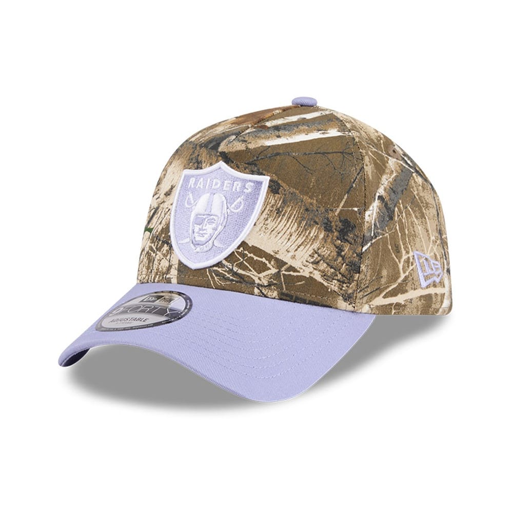 New Era 9FORTY A-Frame RealTree Las Vegas Raiders - Spring Pastel