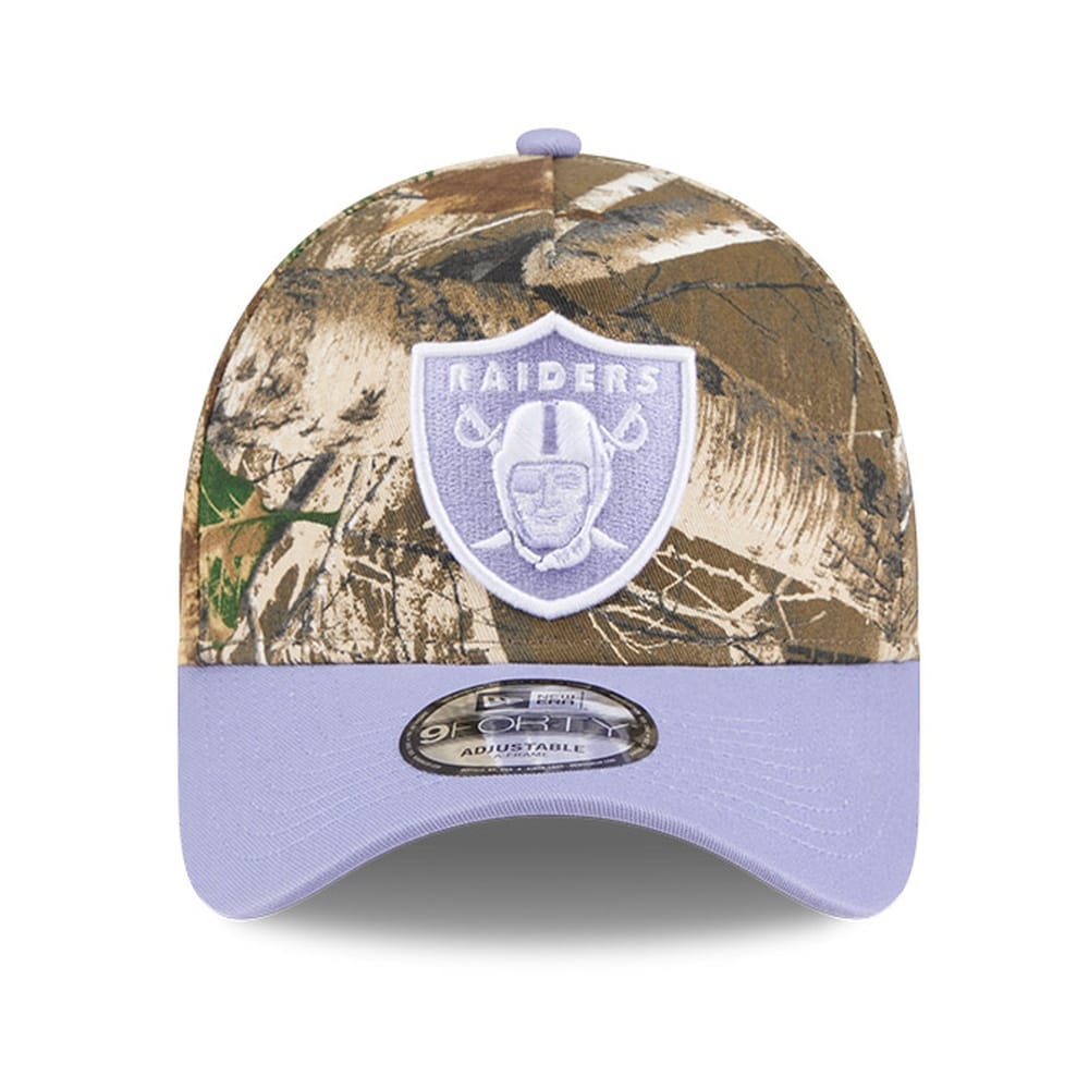 New Era 9FORTY A-Frame RealTree Las Vegas Raiders - Spring Pastel