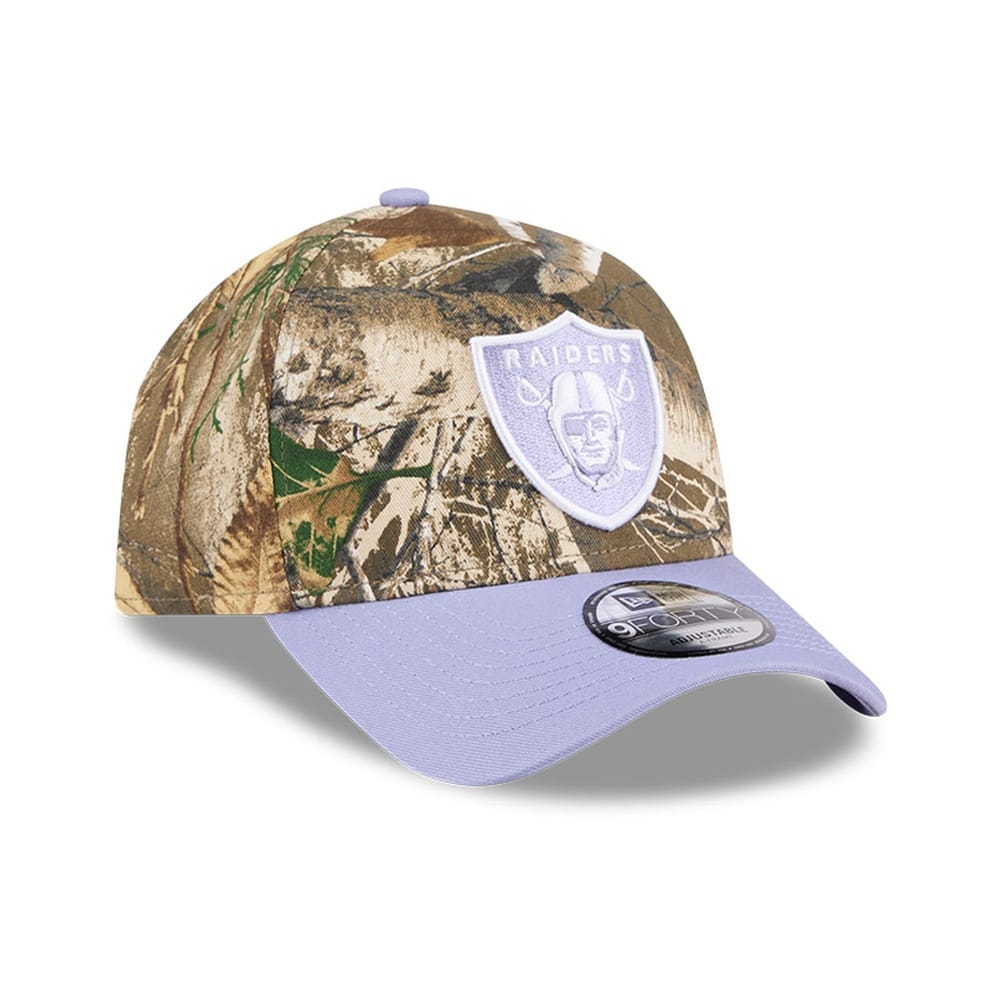 New Era 9FORTY A-Frame RealTree Las Vegas Raiders - Spring Pastel