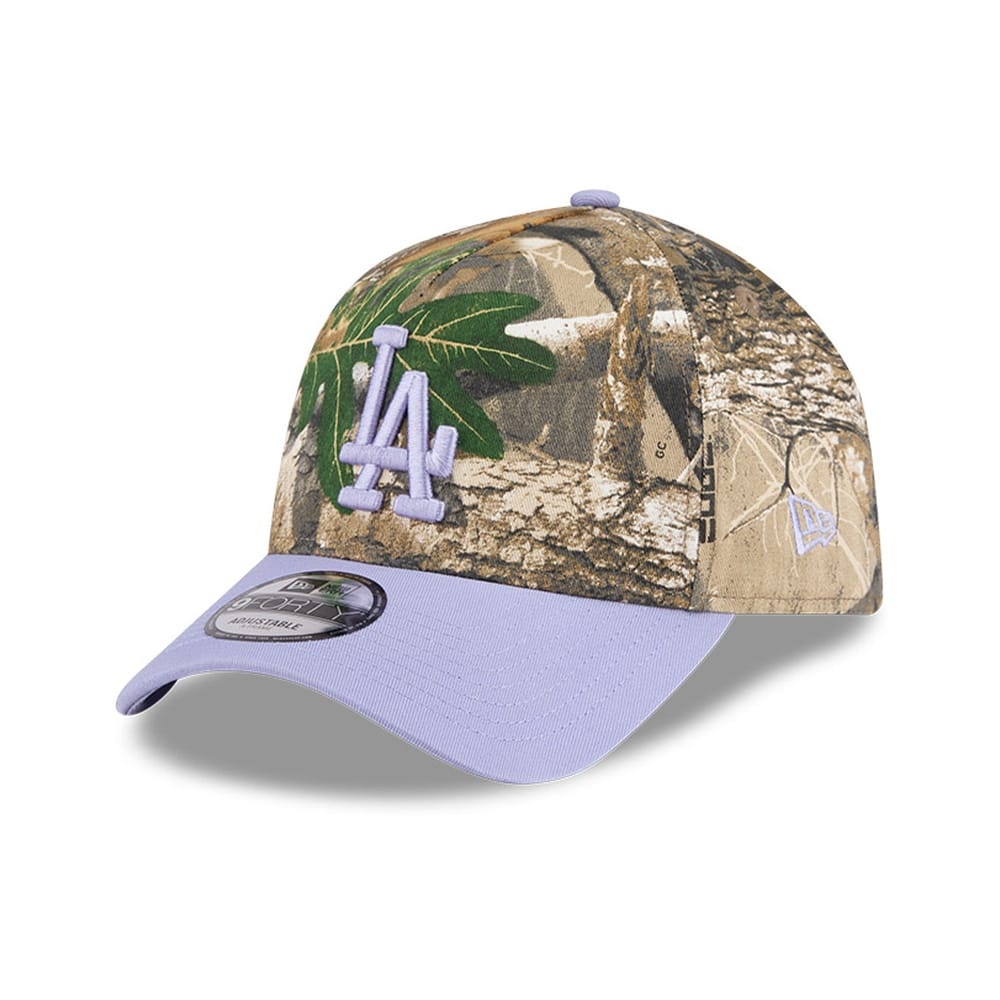 New Era 9FORTY A-Frame RealTree Los Angeles Dodgers - Spring Pastel