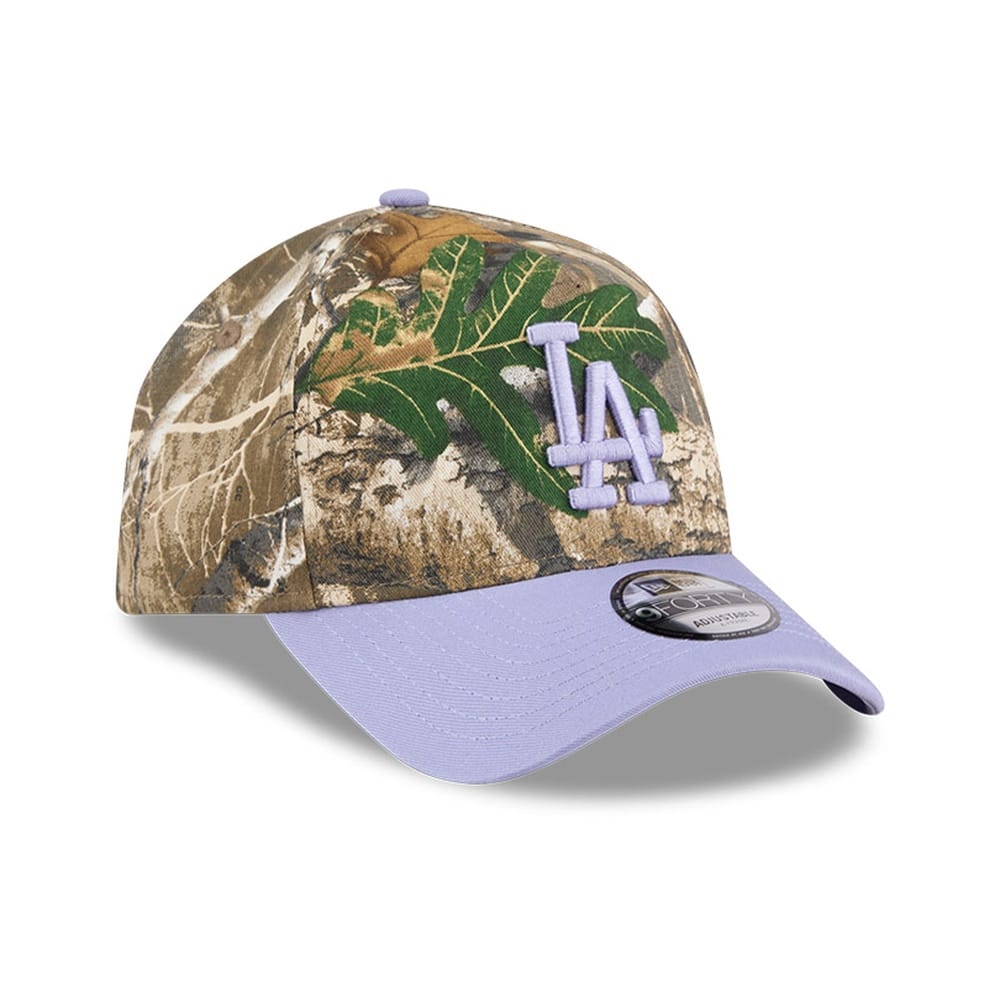 New Era 9FORTY A-Frame RealTree Los Angeles Dodgers - Spring Pastel