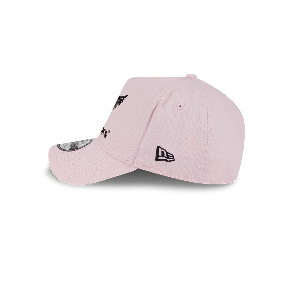 New Era 9FORTY A-Frame Snapback All Blacks - Pink / Black