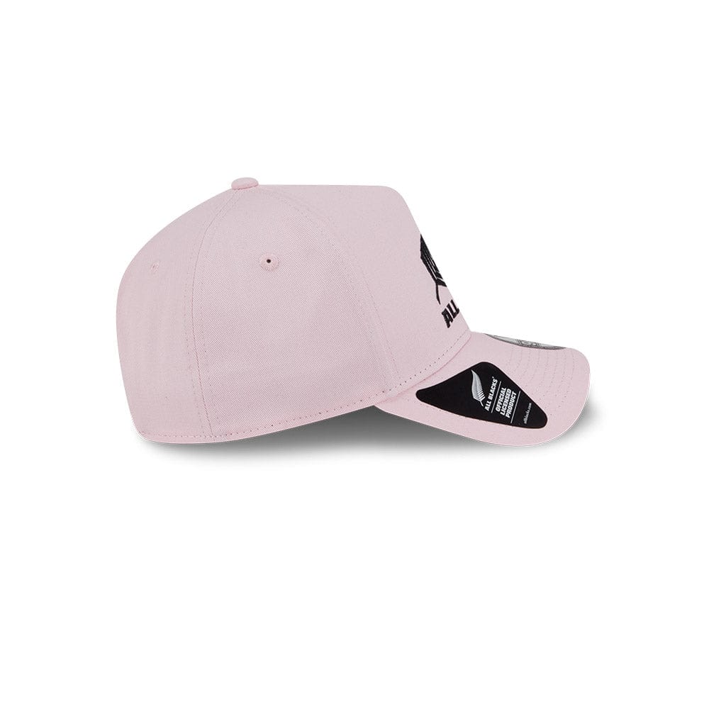 New Era 9FORTY A-Frame Snapback All Blacks - Pink / Black