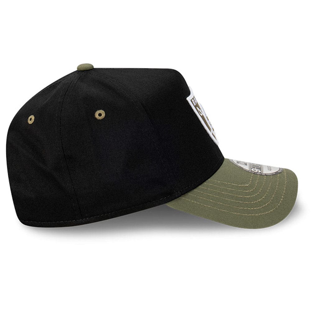 New Era 9FORTY A-Frame Snapback Las Vegas Raiders - Black / New Olive