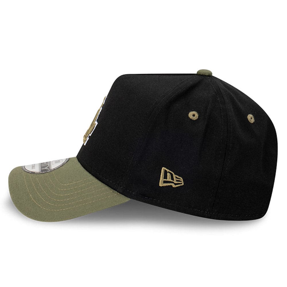 New Era 9FORTY A-Frame Snapback Los Angeles Dodgers - Black / New Olive