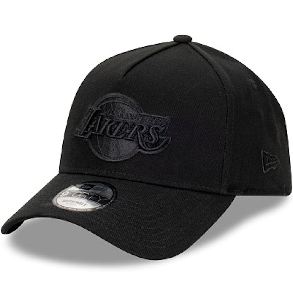 New Era 9FORTY A-Frame Snapback Los Angeles Lakers - Black / Black